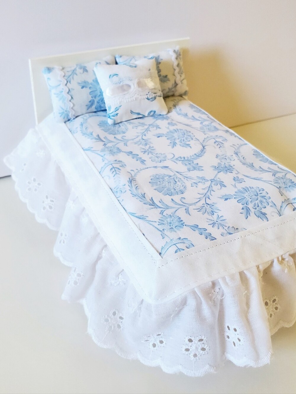 Miniature Dollhouse 1:12 Scale Love Shack Fancy Inspired Bedding Set